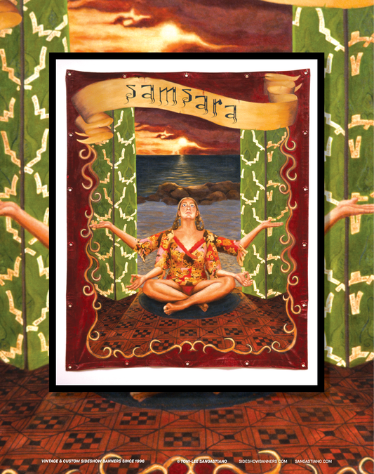 Samsara Sideshow Banner Poster 11 x 14 Inch